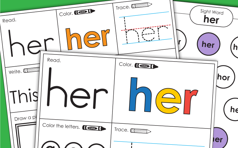 Sight Word: her