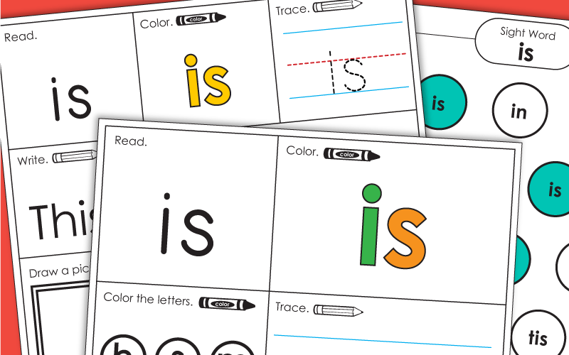 Sight Word: is