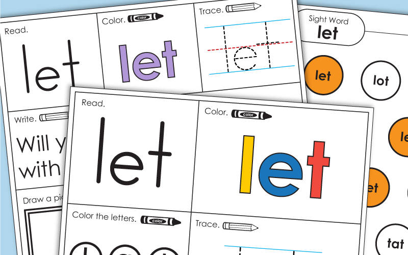 Sight Word: let