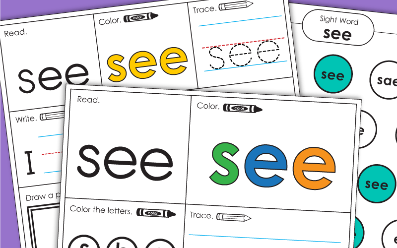 Sight Word: see