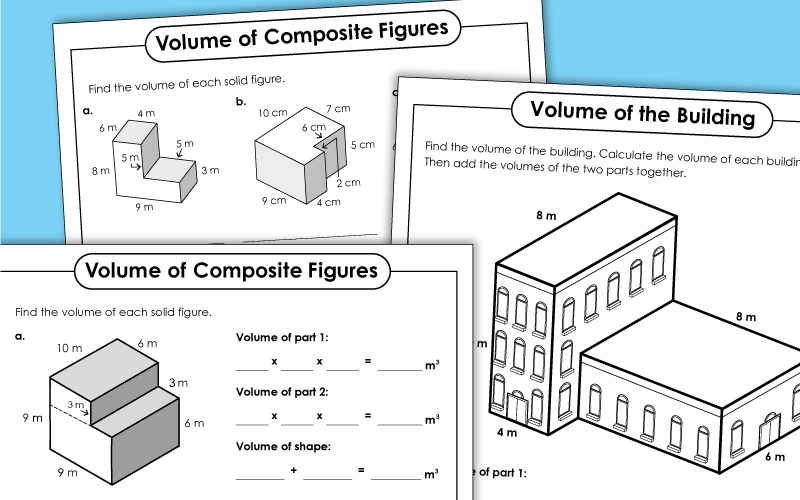 Volume of Composite Shapes - Additive Volume