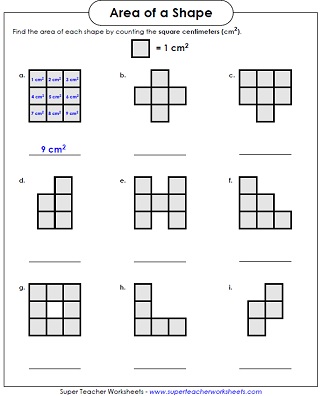 Area - Counting Squares