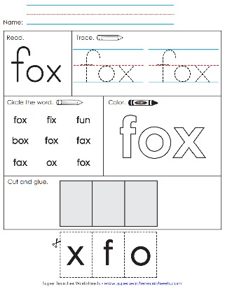 Learn the Sight Word Fox