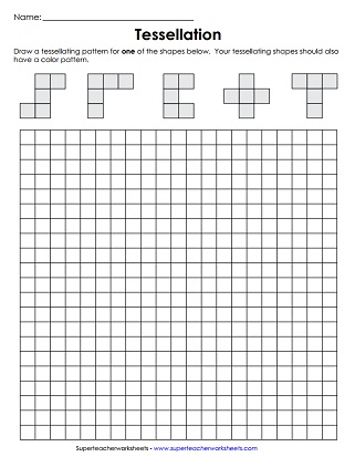 Tessellation Worksheet