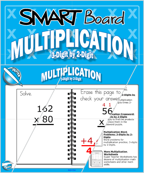 Multiplication SMART Board Activity