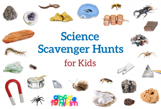 Science Scavenger Hunts for Kids