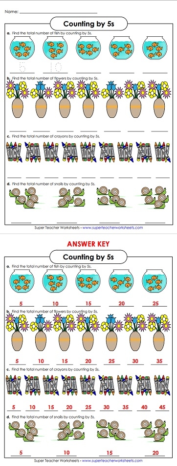 Skip Counting by Five