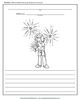 Printable Story Picture Writing Project