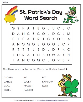 A Puzzle for St. Paddy's Day