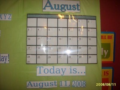 homeschool bulleting board