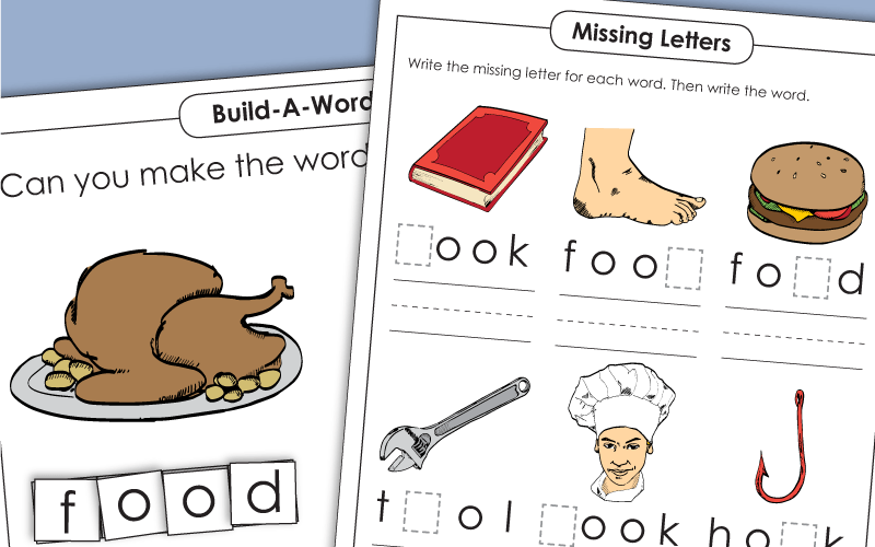 Phonics Worksheets: Short and Long OO Sounds