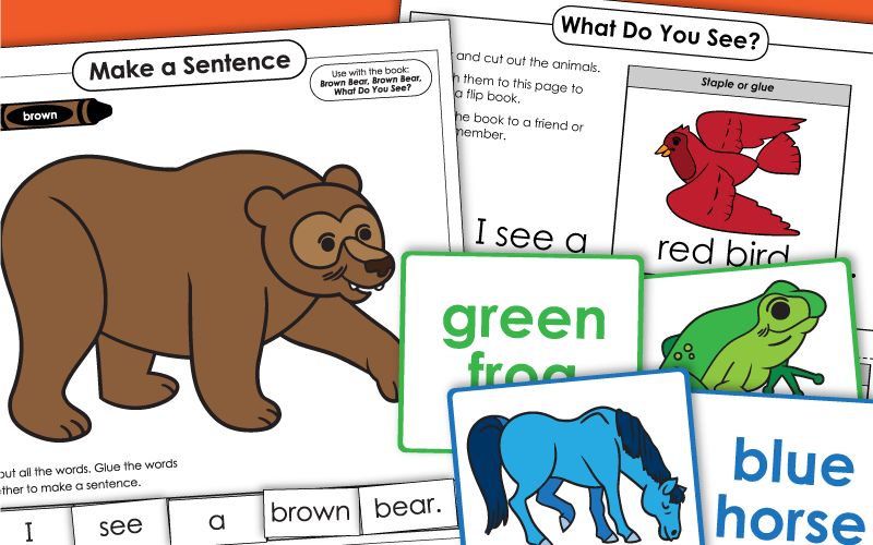 Brown Bear, Brown Bear, What Do You See? (Worksheets)