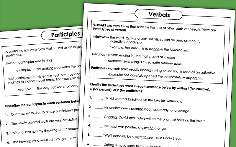 Prepositions, Gerunds, and Infinitives Worksheets