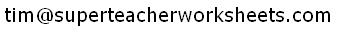 Super Teacher Worksheets email