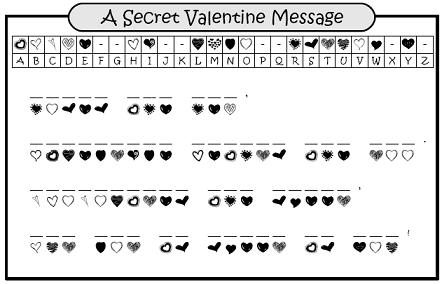 There are twenty Valentine words to unscramble in this printable worksheet.