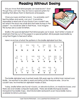 Reading Comprehension Printables