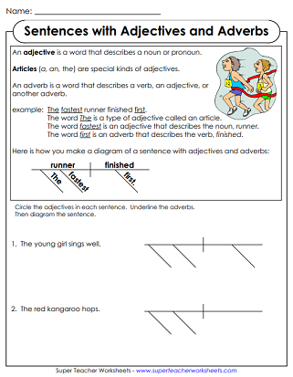 Grammar Worksheets (Printable)
