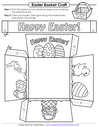 Easter Crafts - Basket
