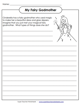 Writing Prompt Worksheet (Fairy Tales)
