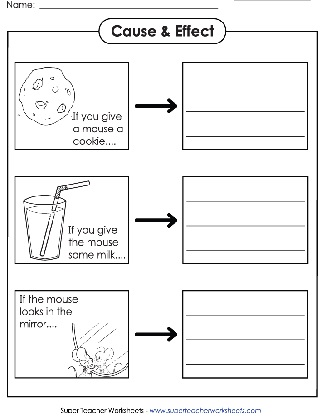 worksheets to use with if you give a mouse a cookie