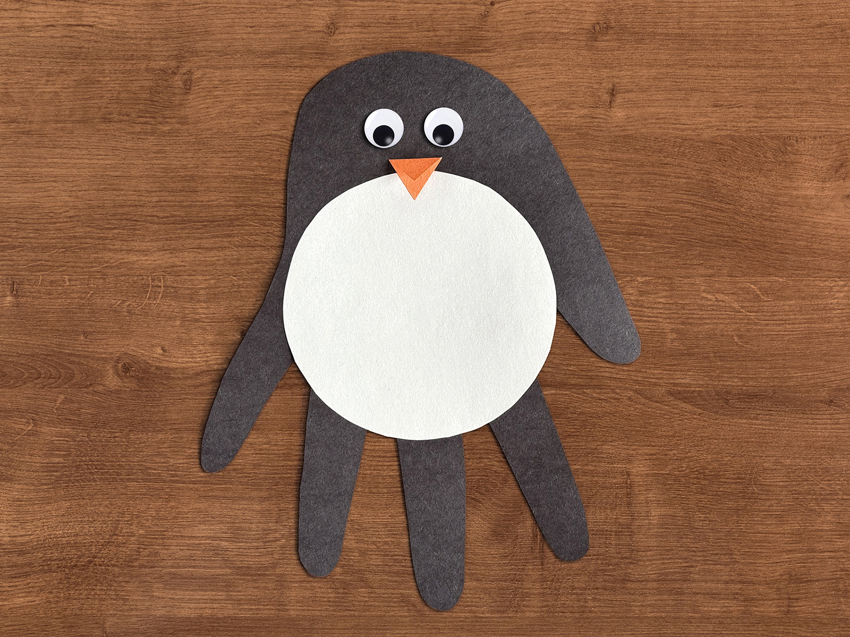 Winter Penguin Art Project