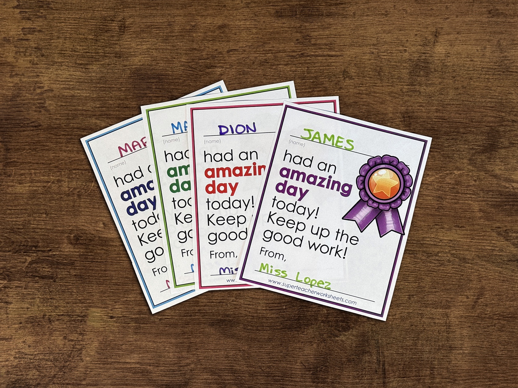 Back to School activities