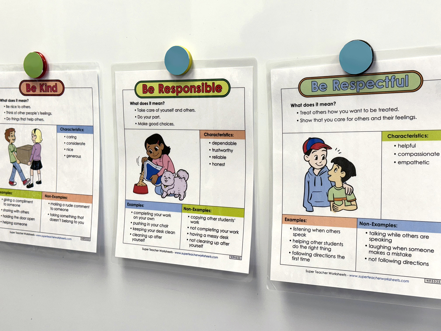 Character Anchor Charts