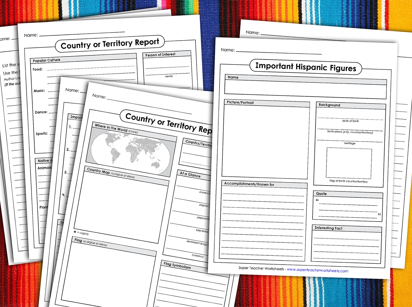 Hispanic Heritage Month Research Report Projects