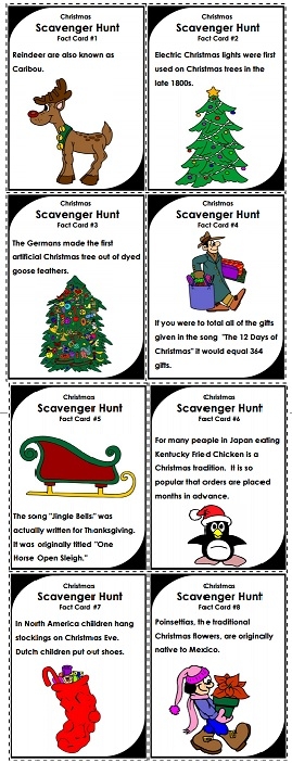 Christmas Scavenger Hunt