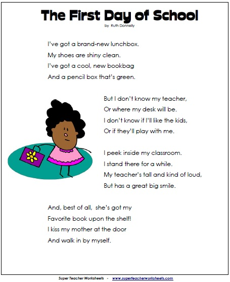 Back-to-School Poem
