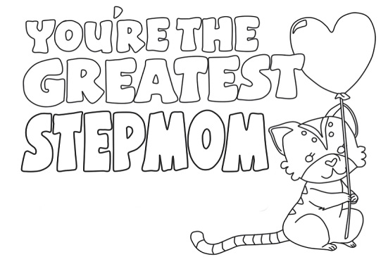 Greatest Stepmom Card