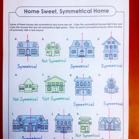 Symmetrical Houses