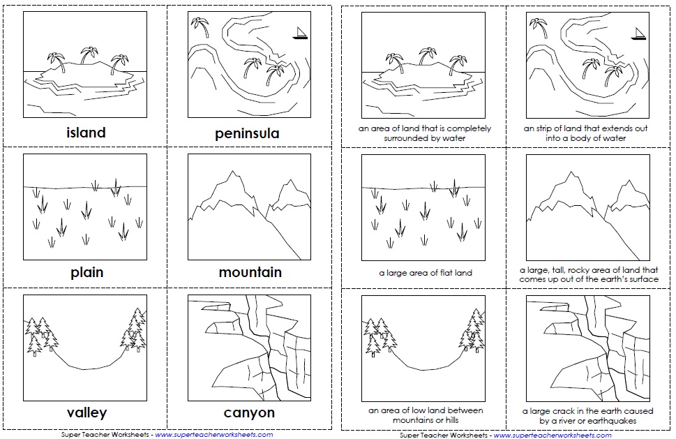 landforms plains for kids