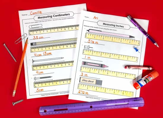 Measurement Worksheets