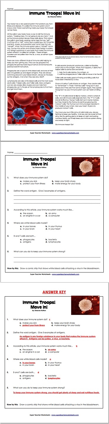 Middle School Science Article