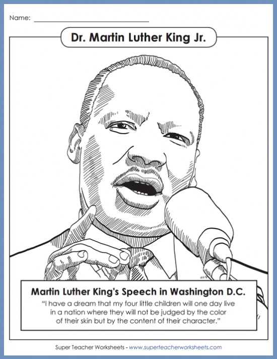 Martin Luther King, Jr. Poster