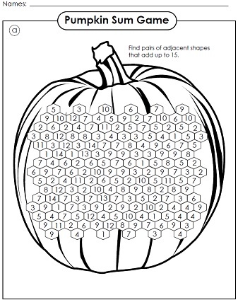 Halloween Math Game