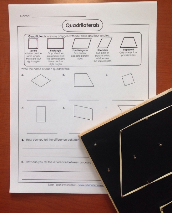 Polygon Worksheets