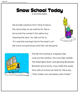 A Winter Poem