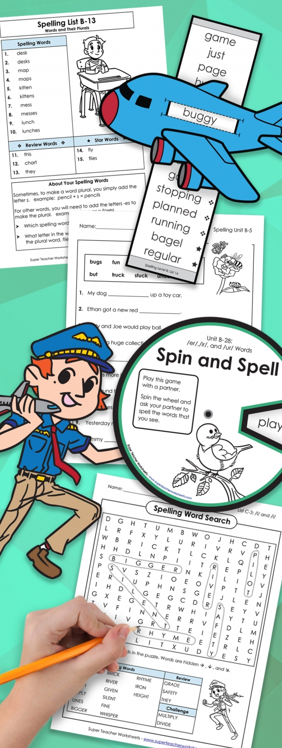 Printable Spelling Resources