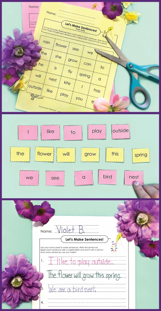 Spring Writing Activity 