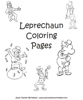 Coloring Pages for St. Paddy's Day