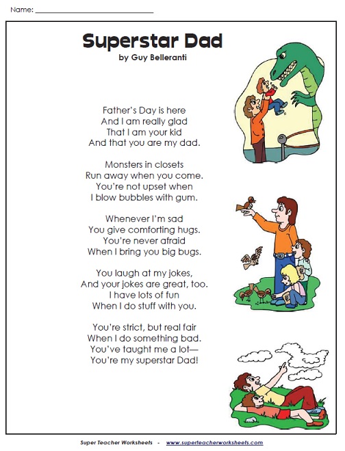 A Father's Day Poem