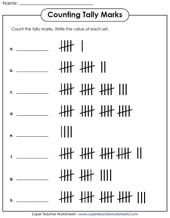 Counting Tally Marks