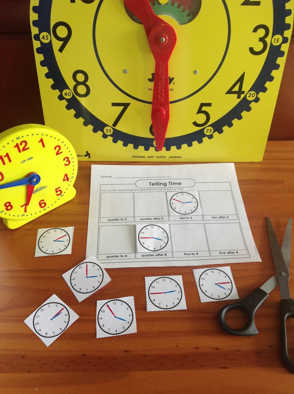 Telling Time Activities