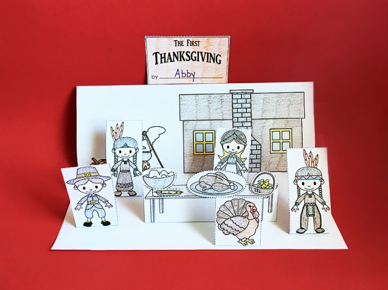 Thanksgiving Diorama