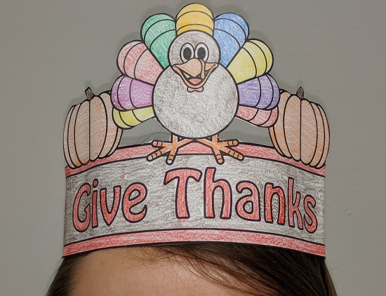 Thanksgiving Crown Craft