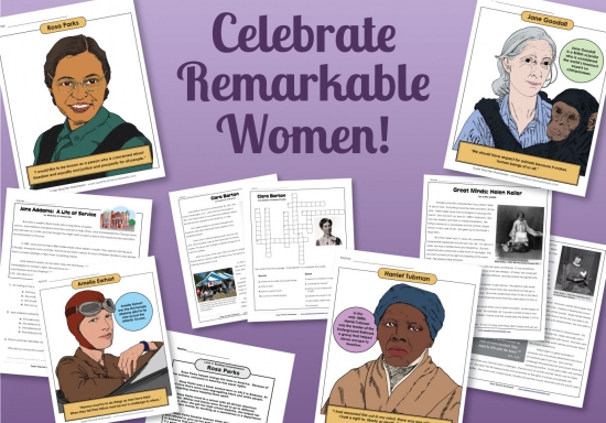 Women's History Worksheets