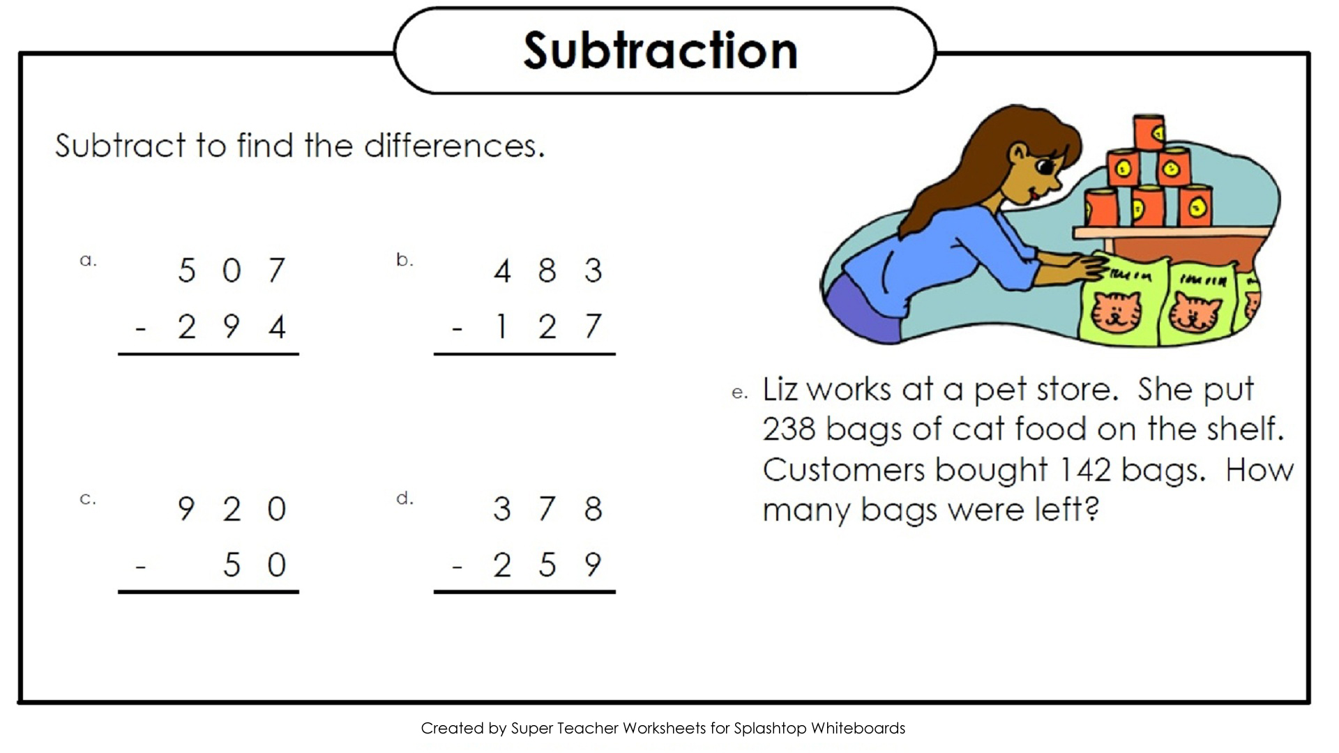 Multiple step problems super teacher worksheets