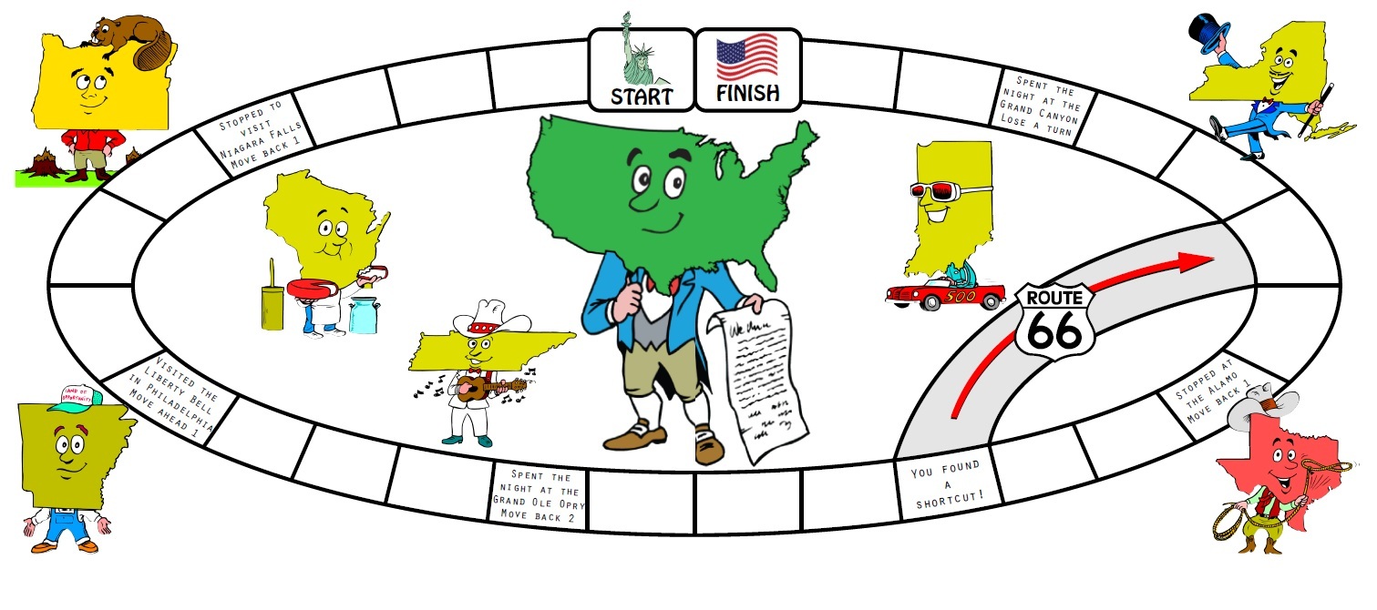 Uncategorized State Worksheets 50 states board game for this and many other games activities please visit our worksheets page weve got bingo i havewho has